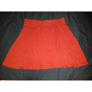 Maroon Skater Skirt